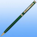 Slim Line Pen- Gold Accent-Black